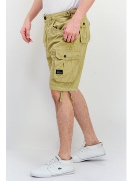 Men Solid Cargo Shorts, Khaki - pzsku/Z41ABF6A80803FB256D16Z/45/_/1739024140/024c21f1-fbf3-49e4-83aa-89f136e11e9b