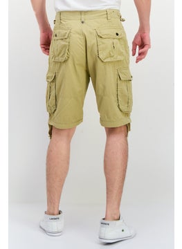 Men Solid Cargo Shorts, Khaki - pzsku/Z41ABF6A80803FB256D16Z/45/_/1739024233/d5786ad9-b009-4e08-946a-4f11d58c92eb