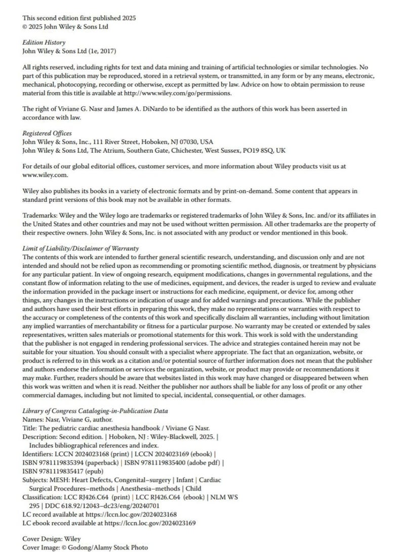 The Pediatric Cardiac Anesthesia Handbook - Image 3