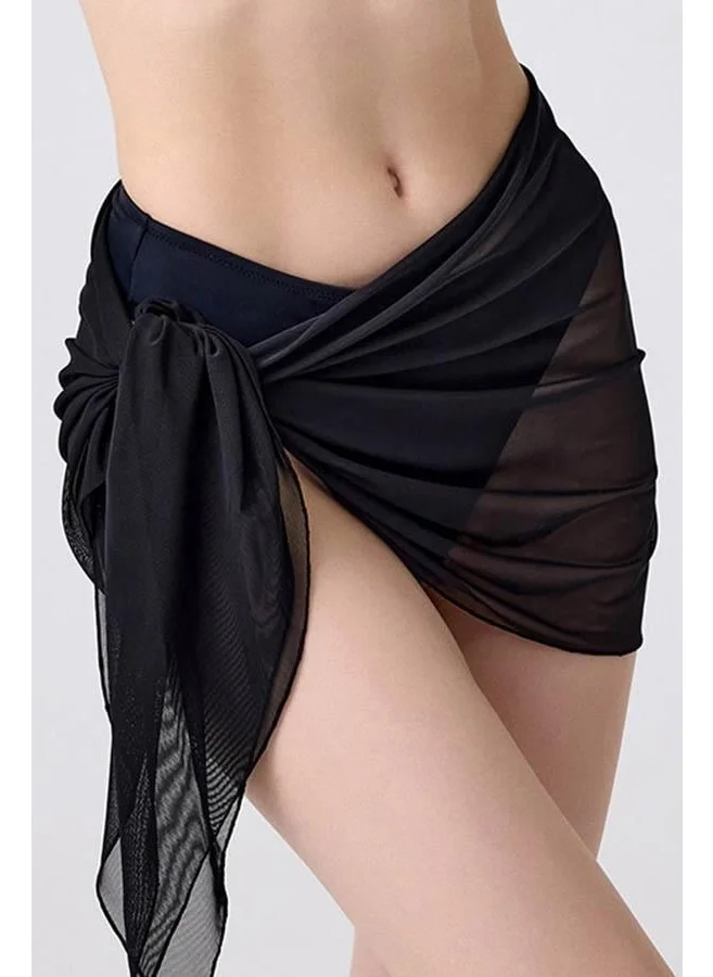 COTTONHILL Black Regular Bikini Bottom