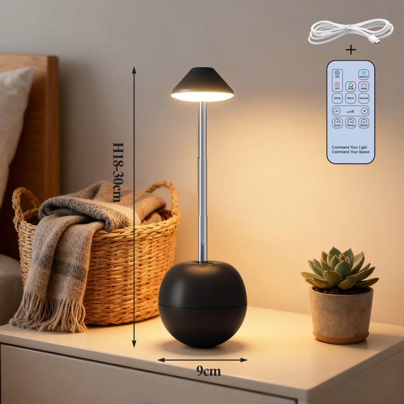 Best-Selling LED Night Light - Creative Decorative Desk Lamp with Remote Control for Bedroom and Bedside