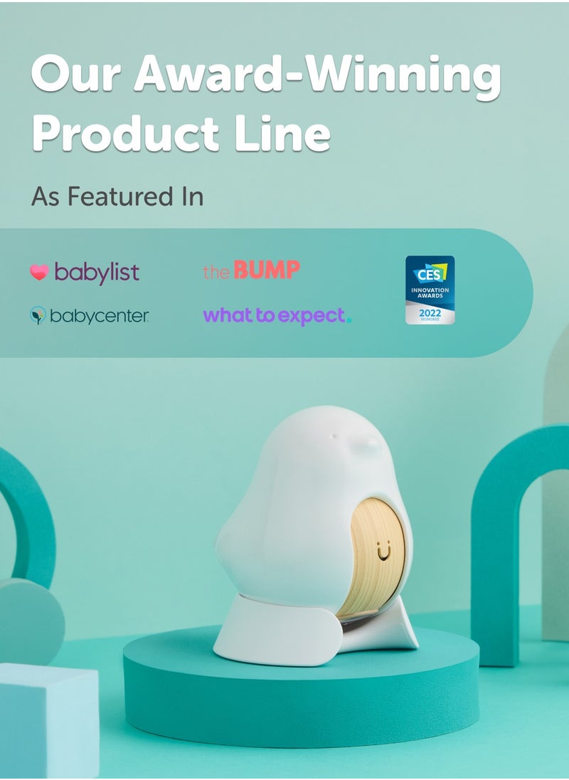 CuboAi Smart Baby Monitor 3 with Floor Stand, 2.5K QHD Night Vision WiFi Camera, 2-Way Audio, Temperature & Humidity Sensor, Lullabies, Sleep Safety Alerts for Covered Face, App Control