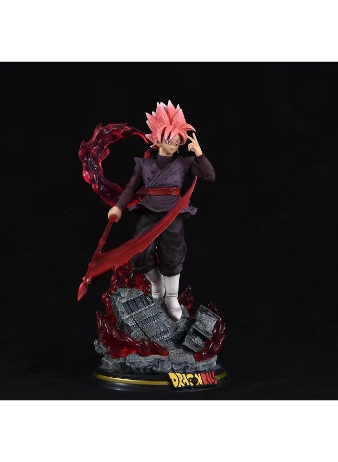 هالامودو التنين الكرة سوبر سايان Kakarot روز الوردي غوكو دمية ، هدية عيد ميلاد الكمال والديكور سطح المكتب الساحرة - Image 4