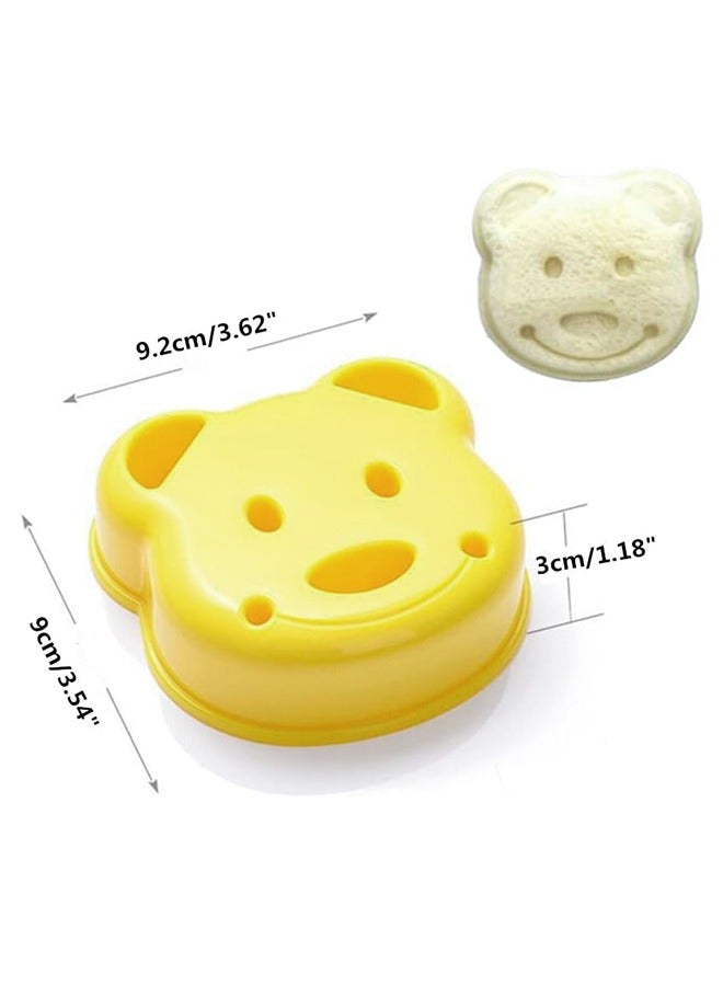 Bear Shape Sandwich Mold Cutter, Cartoon Bread Sandwich Shapers DIY Maker Biscuit Cookie Cake Mould Cutter Tool  - Image 2