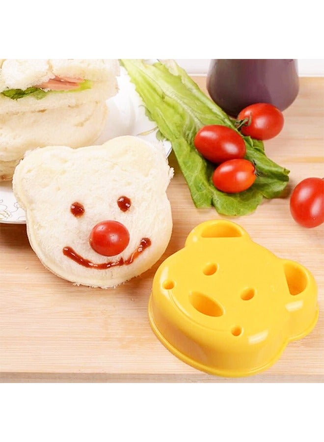 Bear Shape Sandwich Mold Cutter, Cartoon Bread Sandwich Shapers DIY Maker Biscuit Cookie Cake Mould Cutter Tool  - Image 5