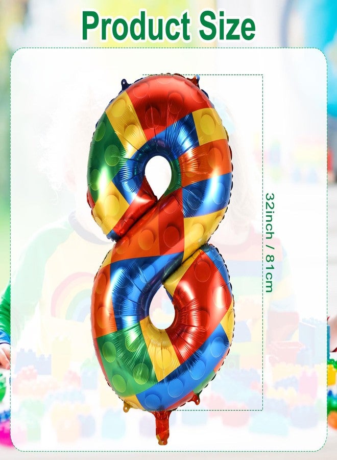 XIHIRCD أرقام بالونات XIHIRCD، بالون رقم كبير 81 سم، بالون هيليوم فويل مايلر لحفلات الأطفال في العطلات، والحفلات ذات الطابع الخاص، وتزيين حفلات أعياد ميلاد الأولاد والبنات (8) - Image 2
