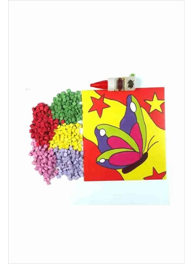 Artebella Ceramic Mosaic Set 20 x 20 cm - Butterfly