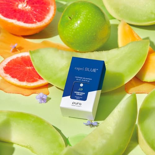 Capri Blue Pura Smart Home Plugin Diffuser Refills Includes 2 Capri Blue Pura Refills for Plug in Diffusers for Home Long Lasting Luxury Scents Honeydew Crush Pack of 2 - Image 3