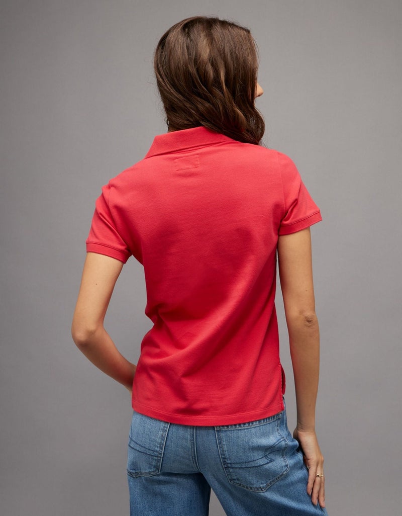 American Eagle AE Classic Polo Shirt - Image 2