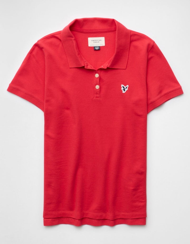 American Eagle AE Classic Polo Shirt - Image 3