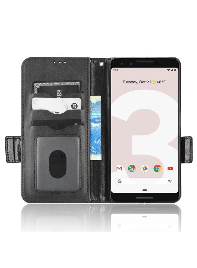 Zaboon Case For Google Pixel 3 Symmetrical Triangle Leather Phone Case - Image 4