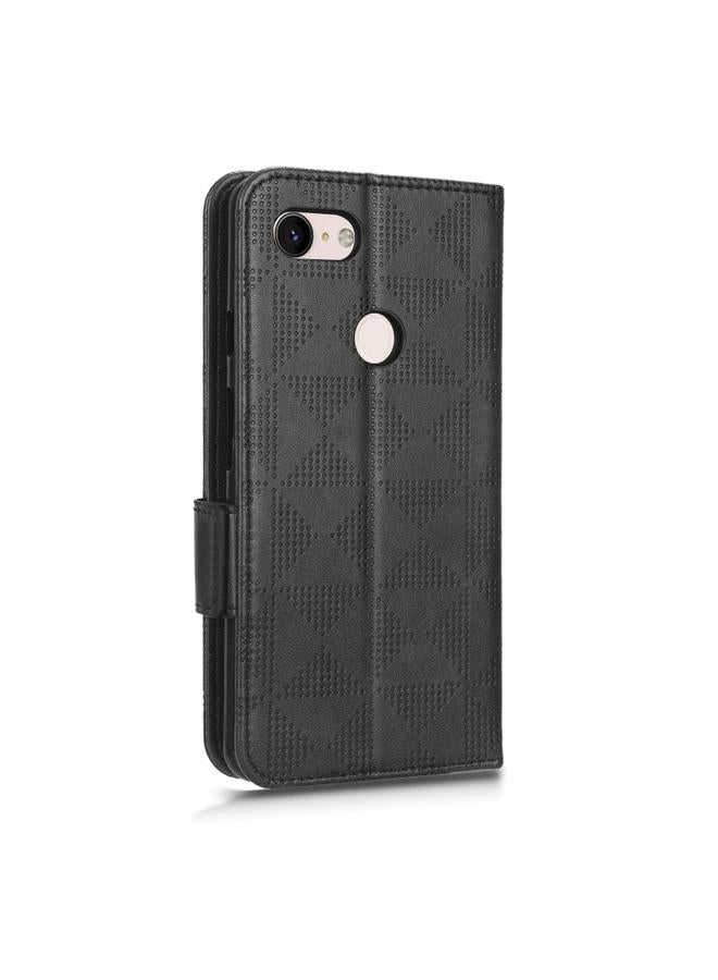 Zaboon Case For Google Pixel 3 Symmetrical Triangle Leather Phone Case - Image 3