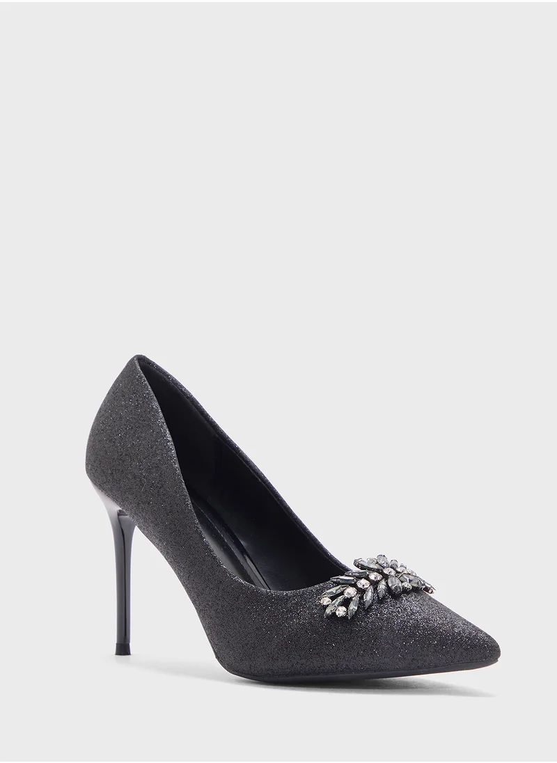 بي ار High Heel Pointed Pump