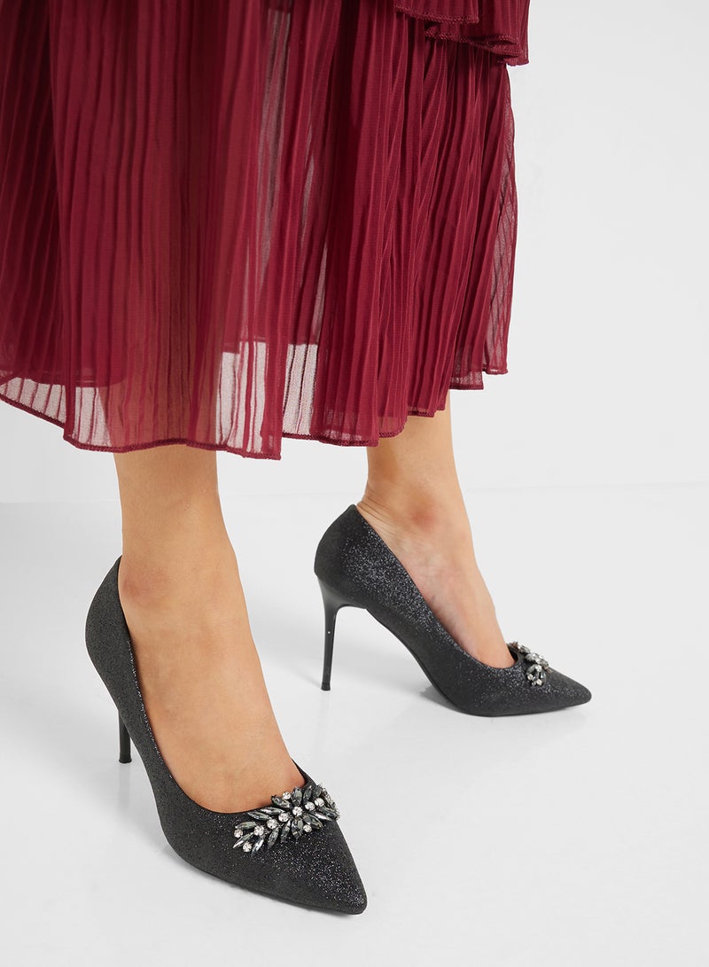 BR High Heel Pointed Pump  - Image 5