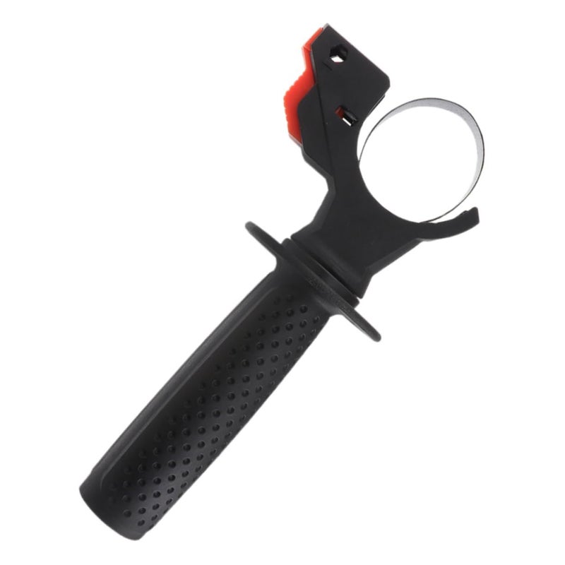 Auxiliary Side Handle For Hammer Drill Adjustable Ergonomic Plastic Clamping Range Replacement - Image 2