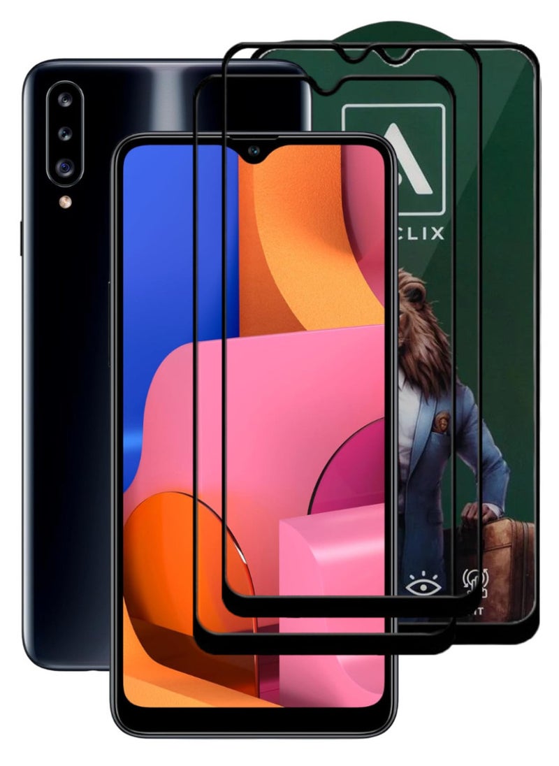 ACLIX 2 Pieces Antistatic ESD Dustproof Premium Quality High Definition Tempered Glass Screen Protector Designed For Samsung Galaxy A20s - Image 1