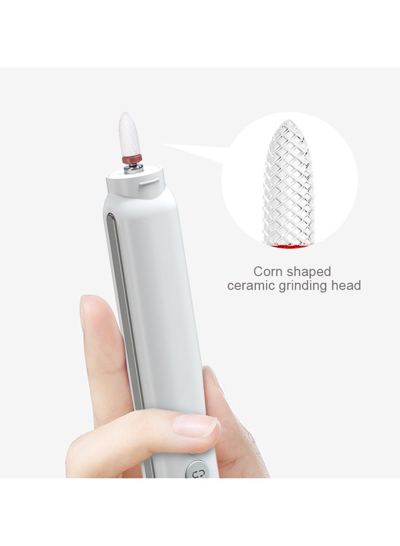general Electric nail art grinder polishing peeling nail removal recharge pen type all-in-one ceramic head for novices - Image 3