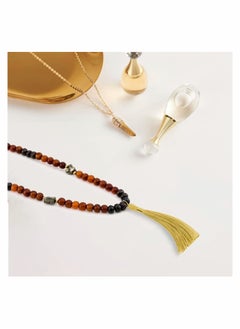 Y&D Tassels Mini Silky Handmade Soft Flossy Bookmark with Cord Loop for Keychain Earring Jewelry Making, Souvenir, Graduation, Clothing Sewing, Gift Tag DIY Craft, 20PCS (Gold)  - Image 5