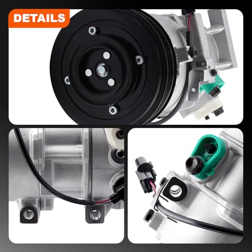 JYWAUTO AC Compressor Compatible with Rio Accent 2012 2013 2014 2015 2016 2017 Pre-filled with Compressor Oil Replace 977011R100 - Image 4