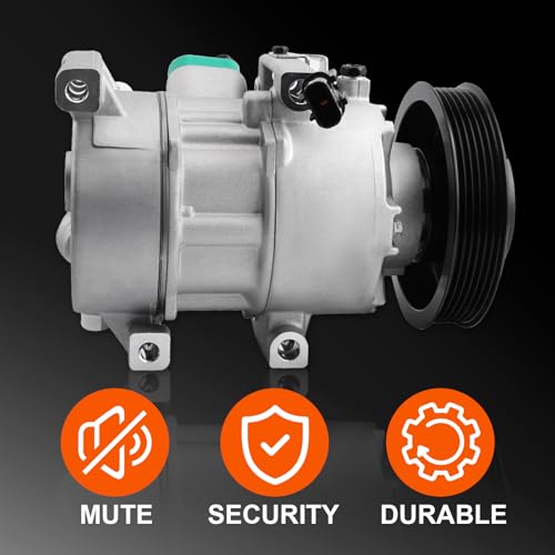 JYWAUTO AC Compressor Compatible with Rio Accent 2012 2013 2014 2015 2016 2017 Pre-filled with Compressor Oil Replace 977011R100 - Image 3