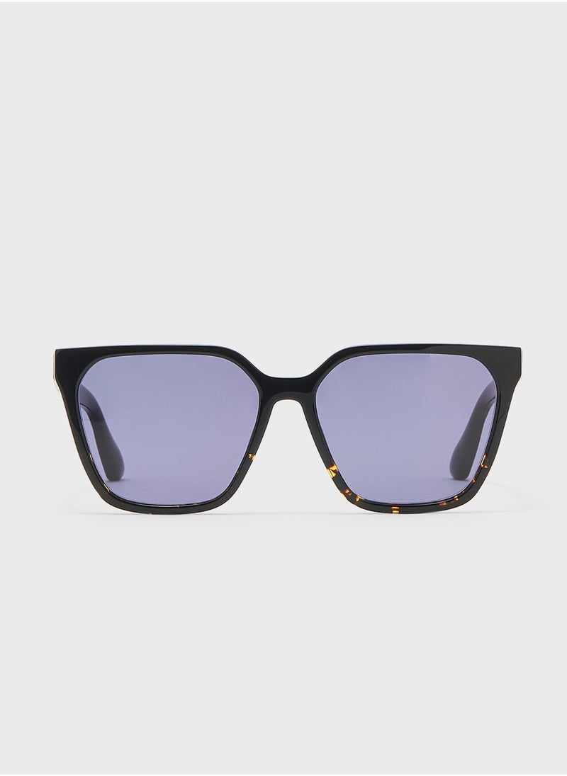 CALVIN KLEIN Modified Rectangle Sunglasses  - Image 2
