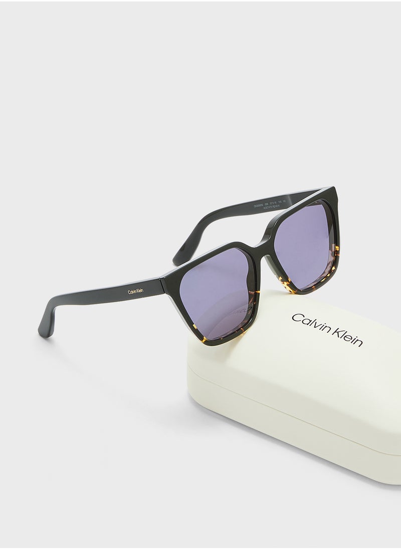 CALVIN KLEIN Modified Rectangle Sunglasses  - Image 5