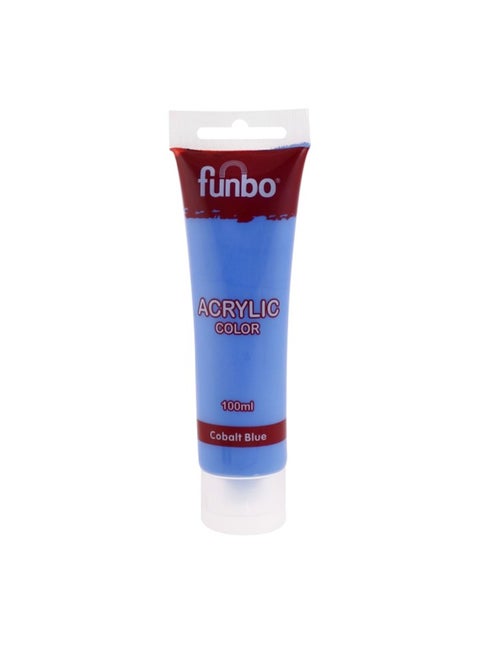 Acrylic Colour Tube 100ml Cobalt Blue