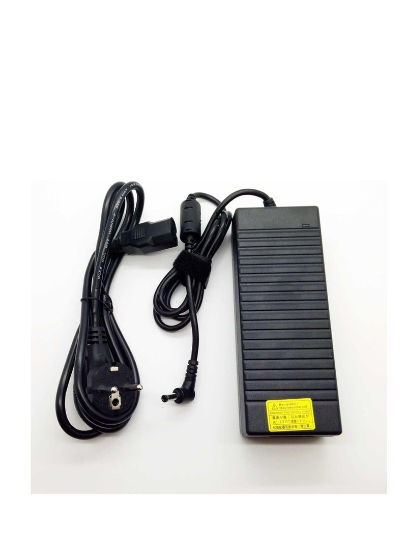 Terabyte Adapter Charger 19V 6.3A 120W New and Compatible with Toshiba SATELLITE PRO Equium Qosmio or Below with 5.5mm x 2.5mm List Tip - Image 1