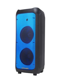 SONASHI 8-Inch Rechargeable Speaker - Bluetooth And Fm Stereo Radio Function Mic Volume / Echo / Bass / Tweeter Control Led Display, Disco Light With Recording Function Rechargeable And Portable Device  - Image 3