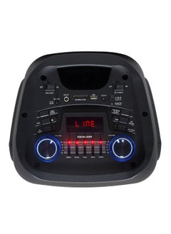 SONASHI 8-Inch Rechargeable Speaker - Bluetooth And Fm Stereo Radio Function Mic Volume / Echo / Bass / Tweeter Control Led Display, Disco Light With Recording Function Rechargeable And Portable Device  - Image 4