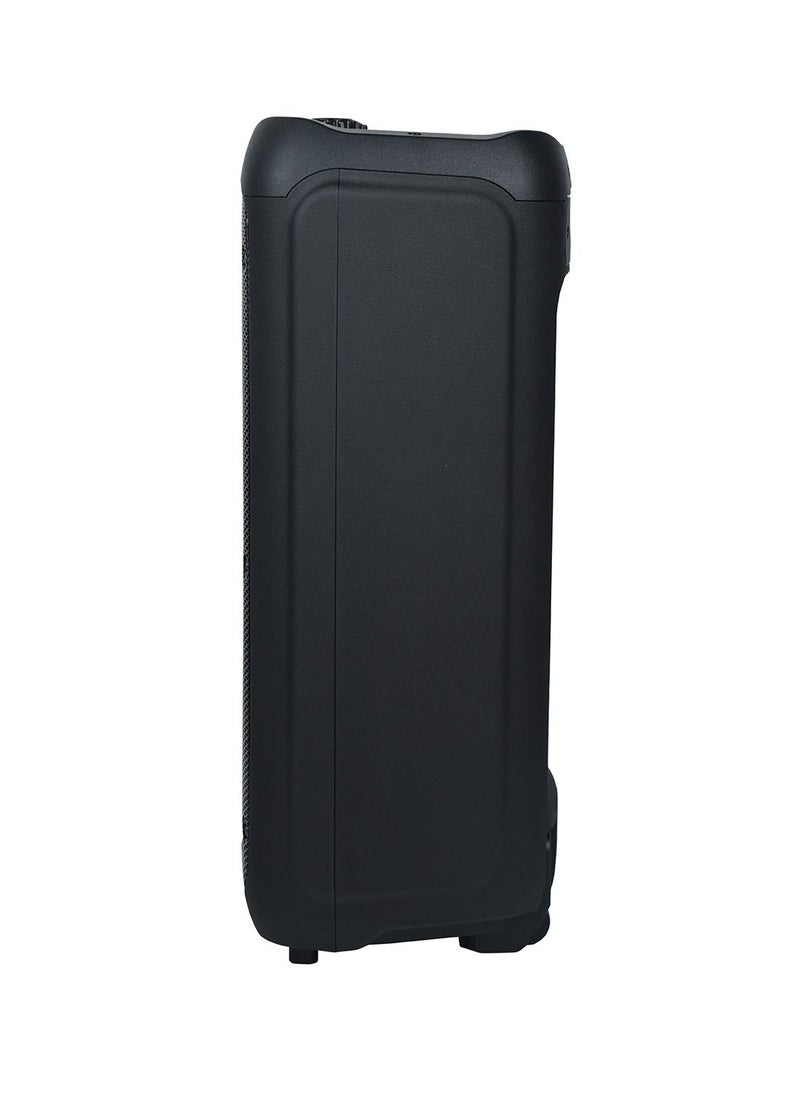 SONASHI - 8-Inch Rechargeable Speaker - Bluetooth And Fm Stereo Radio Function Mic Volume / Echo / Bass / Tweeter Control Led Display, Disco Light With Recording Function Rechargeable And Portable Device - Image 1