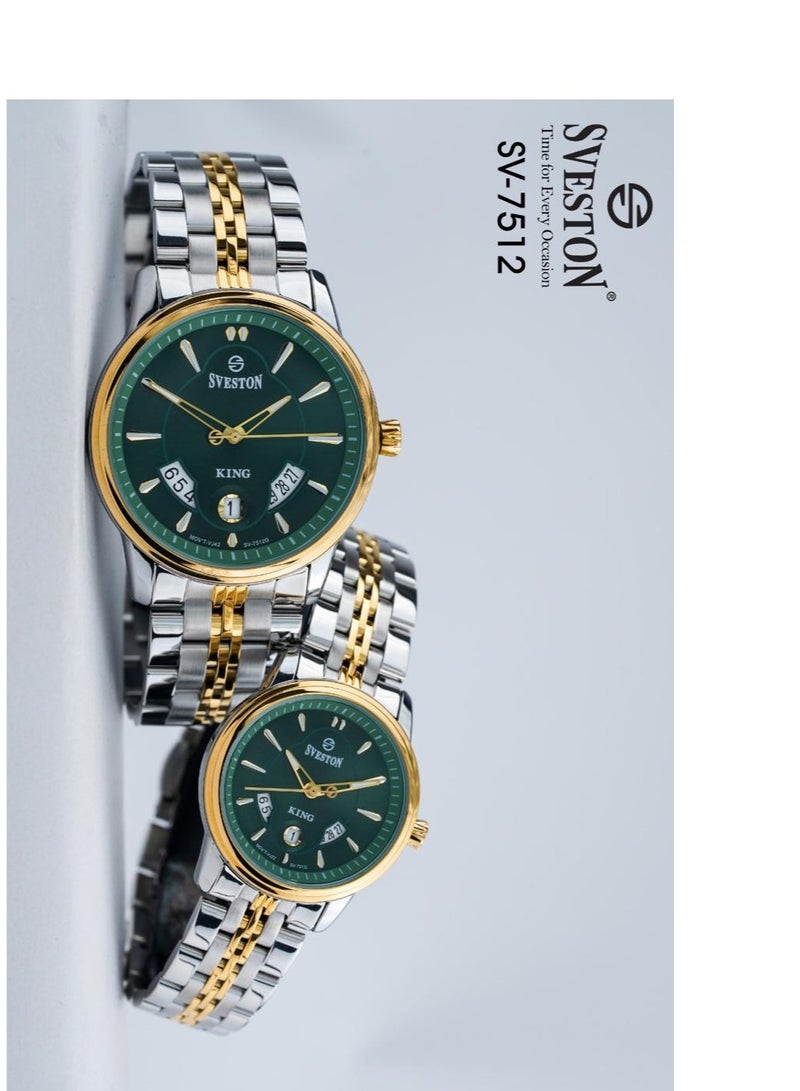 Sveston New Luxury & International Brand watches , premier quality Couple Watches . waterproof and japanese movement - Image 1