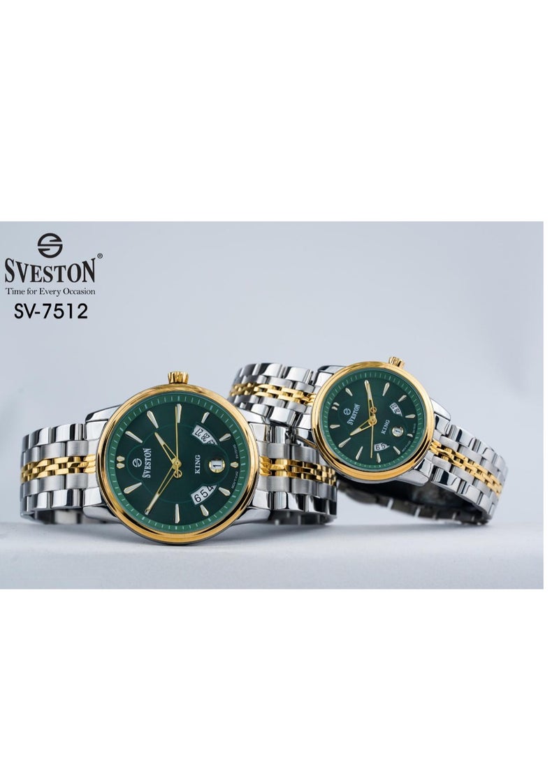 Sveston New Luxury & International Brand watches , premier quality Couple Watches . waterproof and japanese movement - Image 2