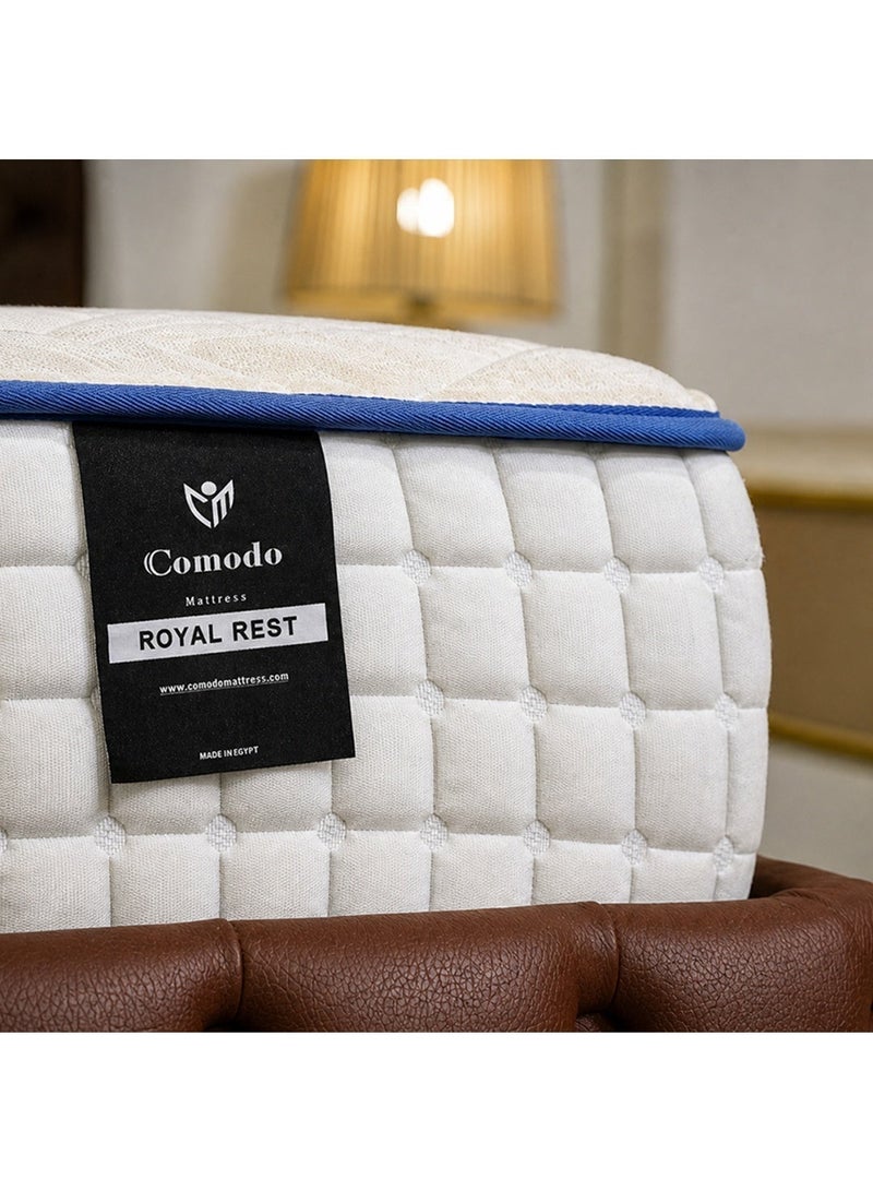 Comodo Royal Rest Pocket Spring Mattress - Medium Feel - Hight  25 cm - Image 4