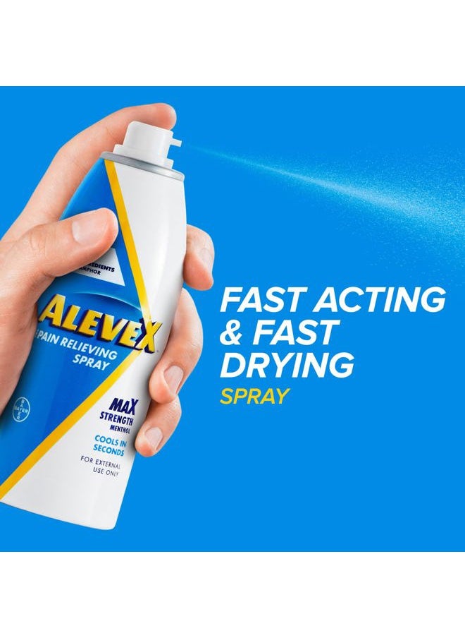 ALEVE - X Pain Relieving Spray, Fast Acting & Fast Drying for Targeted Pain Relief, 3.2 oz Spray - Image 1