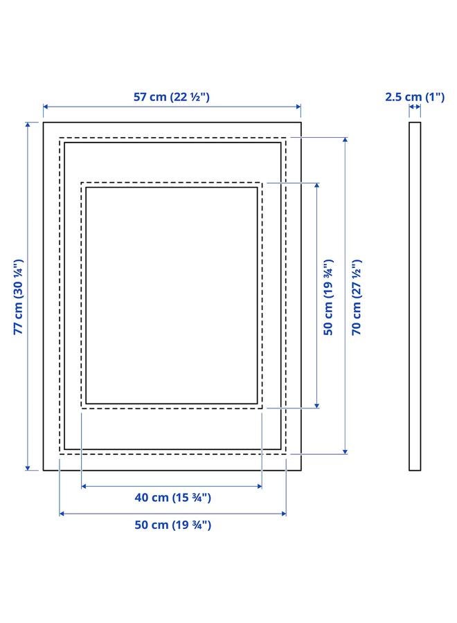 إيروريكس إطار، أبيض، 50×70 سم - Image 5