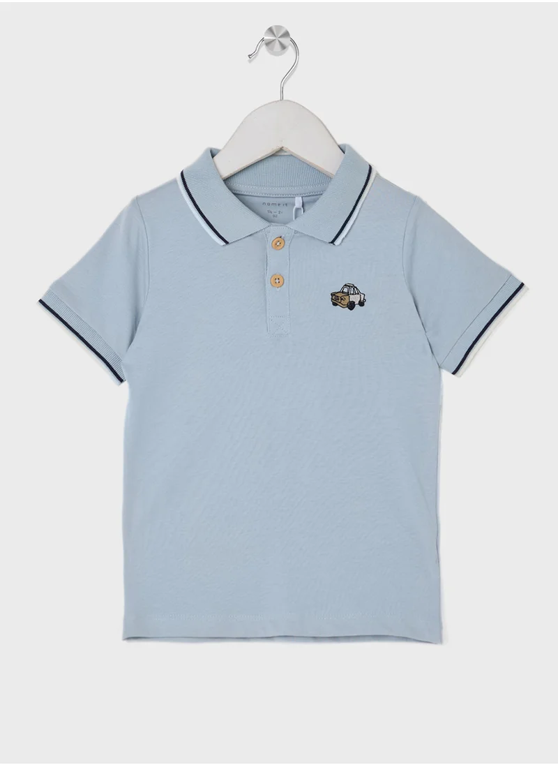 NAME IT Kids Graphic Polo