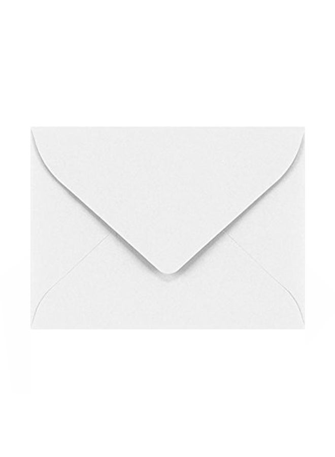 Envelopes.com أظرف ميني LUXPaper #17 | 2 11/16" × 3 11/16" | أبيض ساطع | 70 رطل. نص | 250 كمية - Image 1