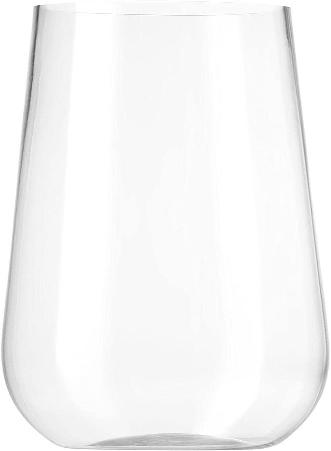 مونفيكس مجموعة مونفيكس من 40 كوب شمبانيا بلاستيكي بدون ساق، للاستخدام مرة واحدة، سعة 9 أونصات، أكواب تحميص بلاستيكية شفافة، مقاومة للكسر، قابلة لإعادة التدوير وخالية من مادة BPA - Image 4