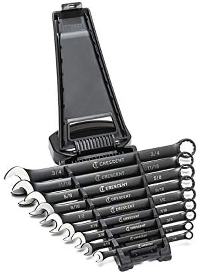 كريسنت مجموعة مفاتيح ربط Sae مكونة من 9 قطع X10 و12 نقطة طويلة Ccws9Bs - Image 4