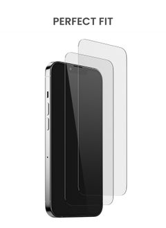 TinyMoose 2 Piece Ultra High Clarity Tempered Glass Screen Protector for iPhone 13 / 13 Pro / 14  - Image 5