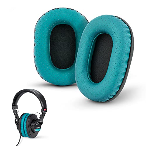 Brainwavz Earpads for SONY MDR 7506 - V6 - CD900ST with Memory Foam (Perforated Turquoise) - Image 1