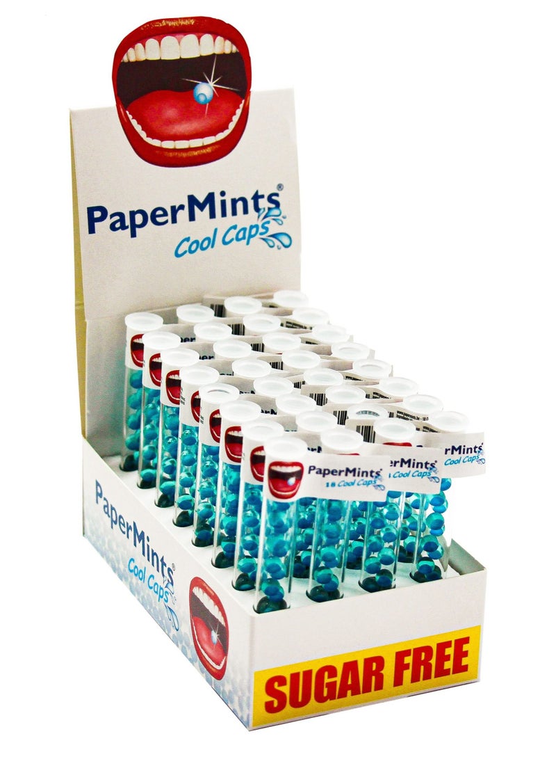 بيبرمينتس 32 قطعة من أنابيب كبسولات مُنعشة