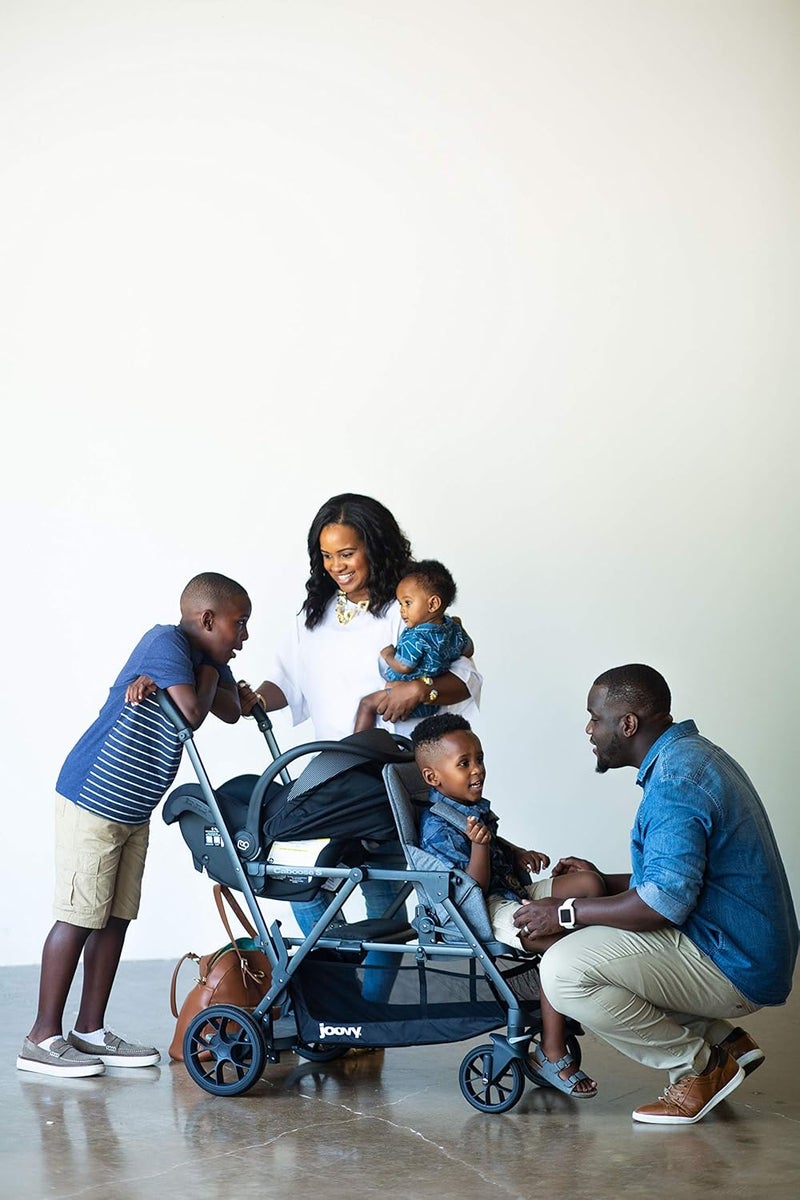 JOOVY Caboose S Rear Seat  Black Melange - Image 5