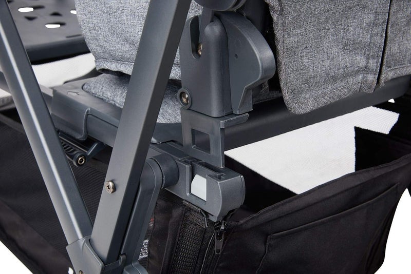 JOOVY Caboose S Rear Seat  Black Melange - Image 3