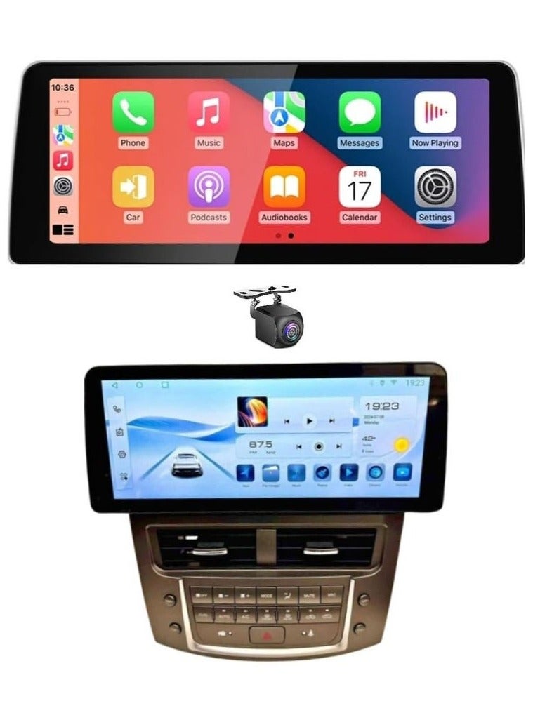 Raymos 12.3 inch Lexus Car Stereo Lexus IS 2006–2012  Android Screen Support Apple Carplay Android Auto Wireless 4GB RAM Fast Interface included 4G Wifi USB QLED ( 1280x720 ) - Image 2