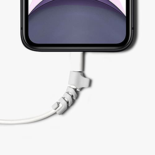 DailyObjects Spiral Charger Cable Protector Data Cable Saver Charging Cord Protective Cable Cover (Set of 2) - Image 3