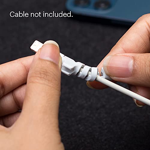 DailyObjects Spiral Charger Cable Protector Data Cable Saver Charging Cord Protective Cable Cover (Set of 2) - Image 4