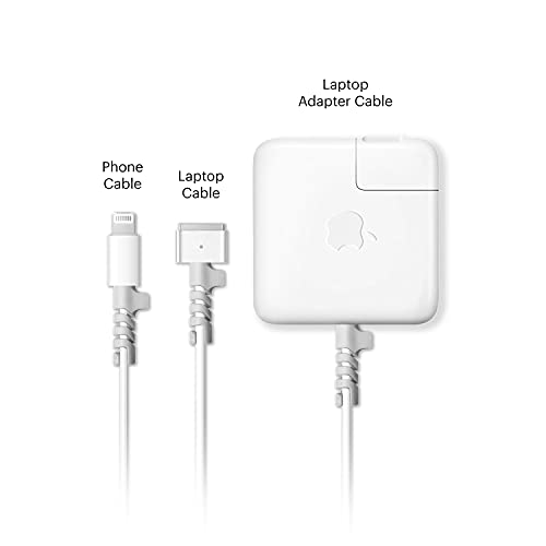 DailyObjects Spiral Charger Cable Protector Data Cable Saver Charging Cord Protective Cable Cover (Set of 2) - Image 5
