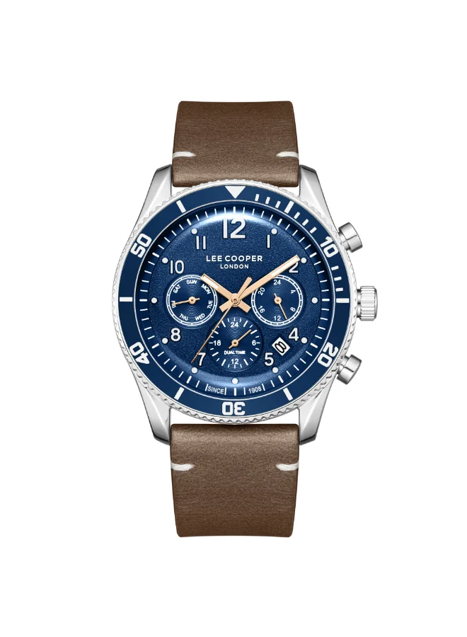 Men's Leather Multi Function Watch LC08260.394 - 42 mm